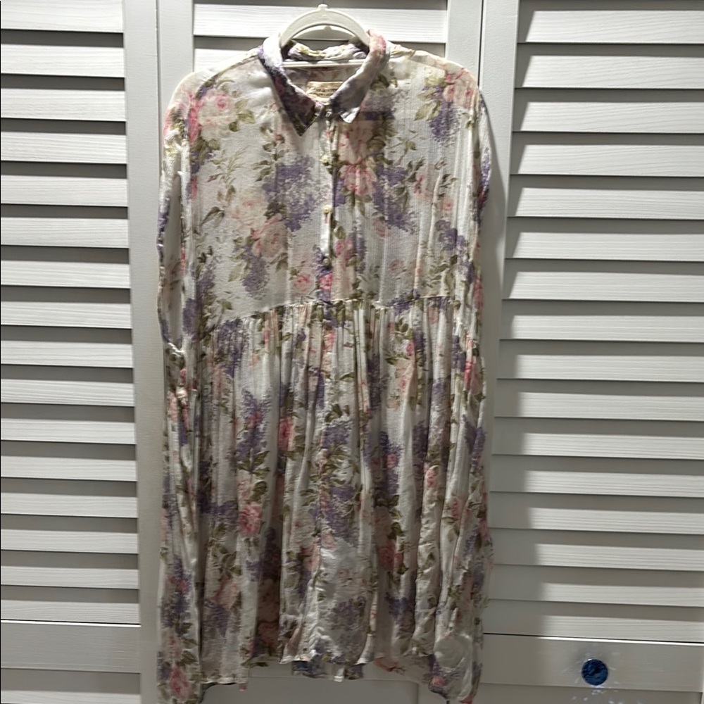 Denim & Supply Ralph Lauren Floral Shirt Dress